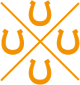 the four horseshoes logo